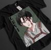 Camiseta Attack On Titan Levi Ackerman Camiseta AOT Camiseta Anime Unissex Estampa Gráfica