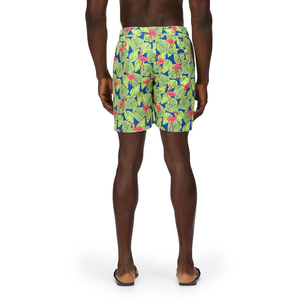 Regatta Mens Hamza Flamingo Swim Shorts