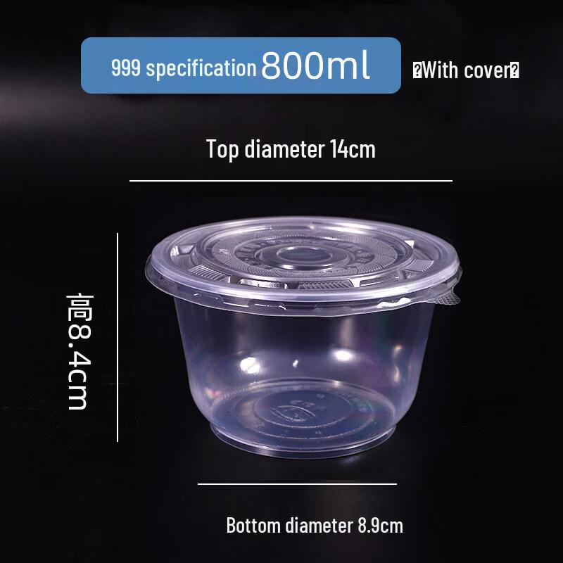 

Одноразовая круглая пластиковая миска Biaoxing