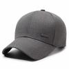 Men's baseball cap - outdoor casual sports travel sun hat - visor cap for middle-aged and elderly