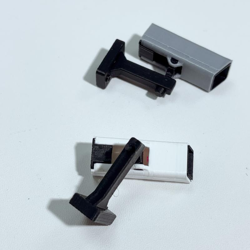 1/2Pcs 1/12 Dollhouse Mini Surveillance Camera Model For Micro Landscape Decoration Miniature Food And Play Scene Ornament