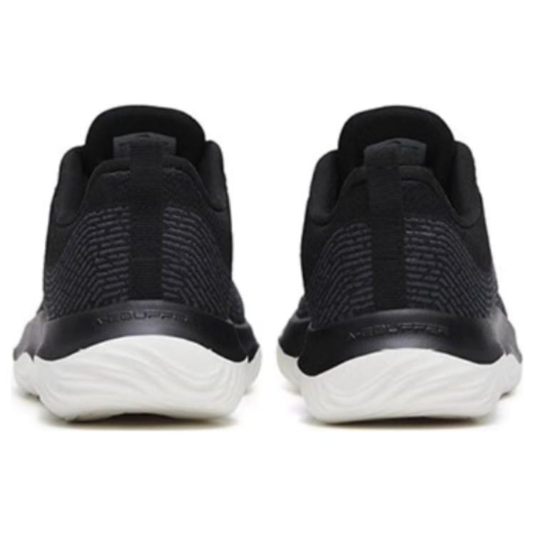 Anta Shenxing Cushioning Slip Resistant Abrasion Resistant Low top Training Shoes Women's Black Gray 122317719-2