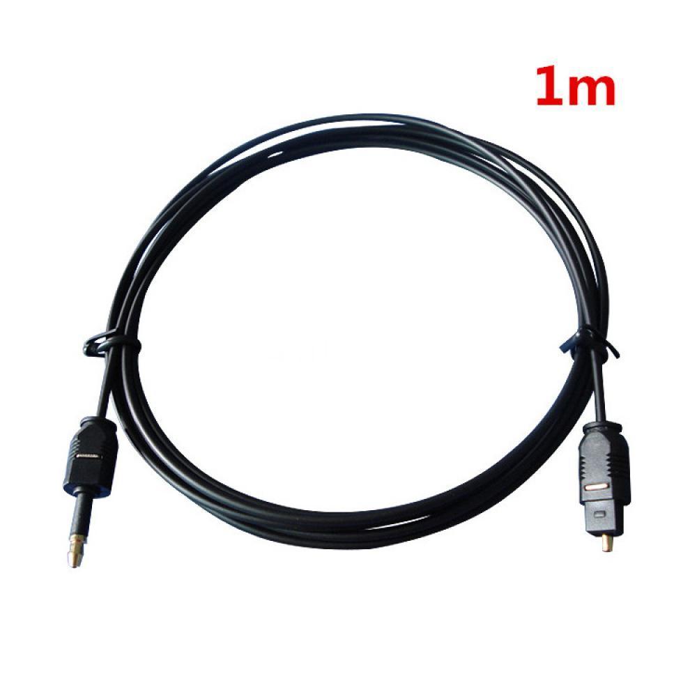 Sale New Useful Optical 1M/3FT 3.5mm Digital Wire SPDIF Audio Cable