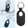 Silicone Case Protector Case Anti-Drop Protective Cover Waterproof Anti-Scratch with Keychain for Samsung Galaxy SmartTag2