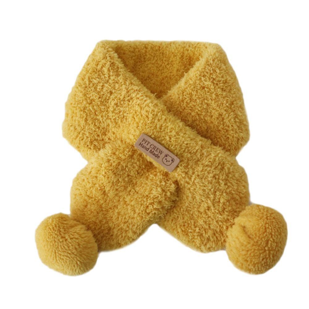 1-5 Years Old Warm Kids Winter Scarf Cute Children Neck Warmer Neckerchief  for Baby Boys Girls