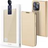 Dux Ducis Skin Pro Case Cover with Flap for iPhone 14 Pro Gold