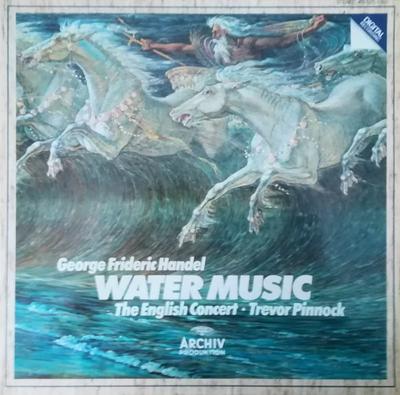 LP Record TREVOR PINNOCK ENGLISH CONCERT George Frideric Handel Water Music 4105251 ARCHIV PRODUKTI 1983 Germany Classical Used