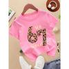 European sizes 1pc,  Summer Casual Round Neck Short-Sleeved T-Shirt, Soft, Skin-Friendly, Fashionable And Versatile, Cute, Interesting,