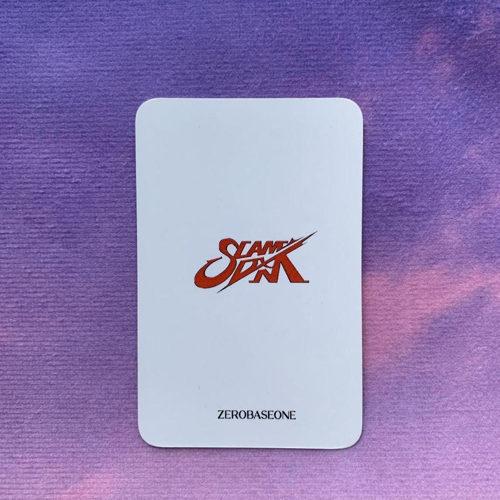 [USED] ZB1 Kim TV SLAMDUNK Sanok MCD Limited Edition 200 Trading Cards