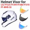 Helmet Face Shield for FF325 FF394 FF386 FF370 Visor High Strength Toughness FF-MHR-50 Helmet Accessories