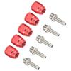 GUB Bike Disc Brake Aluminum Alloy Olive and Stainless Steel Connecting Insert for AD593