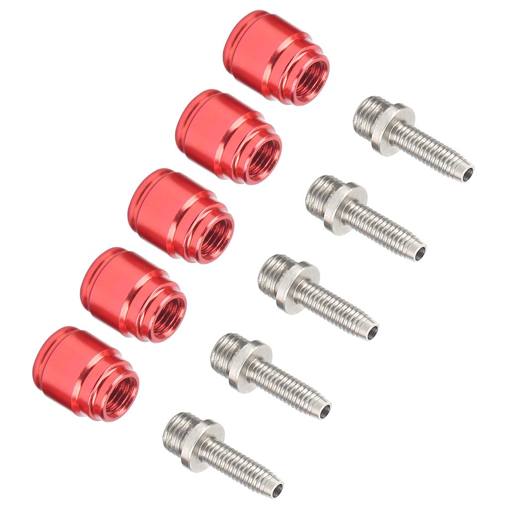 GUB Bike Disc Brake Aluminum Alloy Olive and Stainless Steel Connecting Insert for AD593