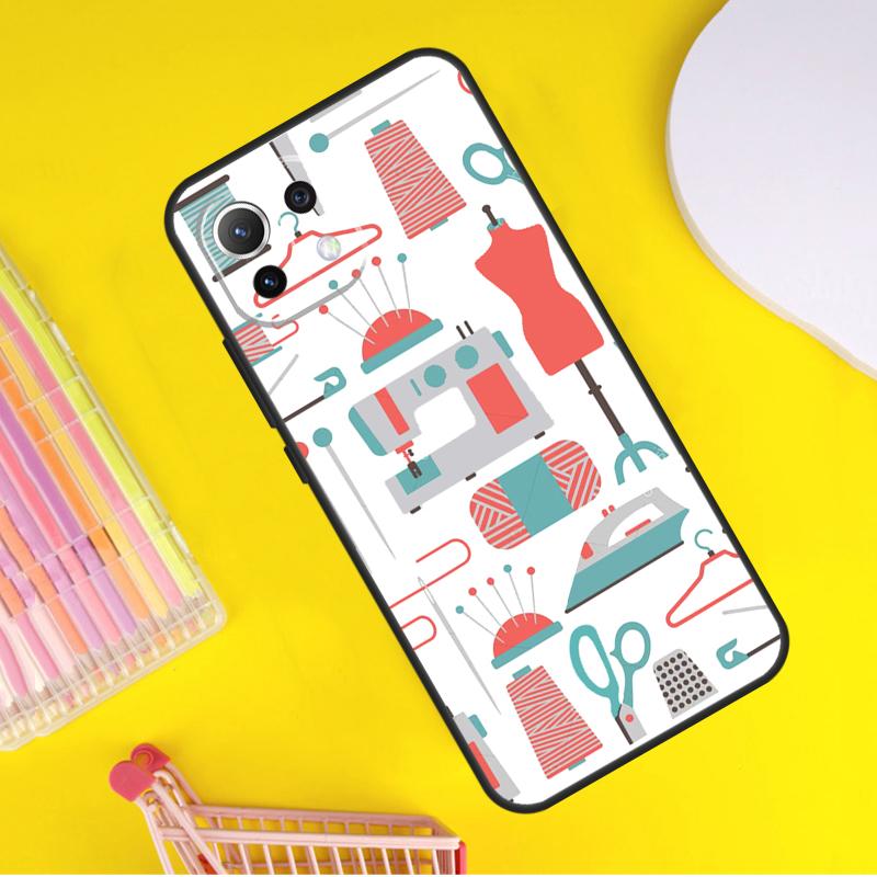 

Sewing Machine Cover For Xiaomi 14 Ultra 13 11T 12T 13T 14T Pro POCO X6 X7 Pro X3 X5 F3 F5 F6 M6 Pro Case Xiaomi 14 Ultra