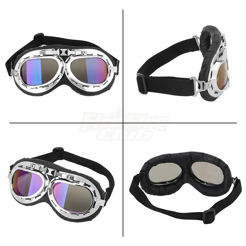 Retro Motorcycle Goggles Glasses Oculos Antiparras Gafas Moto Goggles For Harley style Helmet Antiparras Motocross