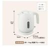 Zojirushi Electric Kettle, 1.0L, White, CK-ZA10-WA