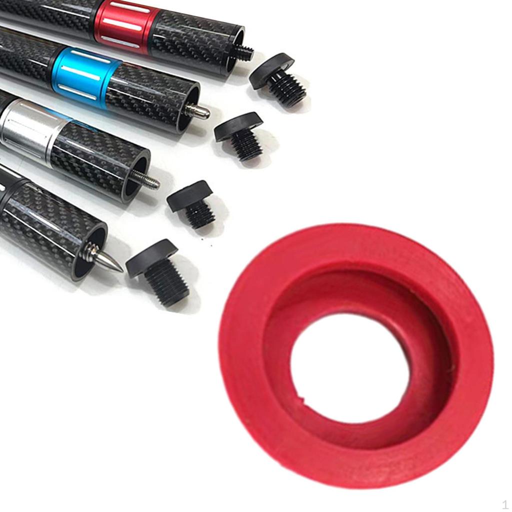 Billard Queue Basis Gummi Stecker Zubehör Ende Verbunden Verlängerung Spiel Clubs