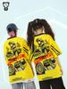 Kids' Hip Hop Street Dance Performance Outfit - Jazz Dance Fashion Show Drum Set Vest and T-shirt for Boys and Girls
