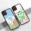 BuBu And DuDu Black For Magsafe Magnetic Phone Case For IPhone 16 15 17 Pro Max 11 12 13 14 Plus Cover