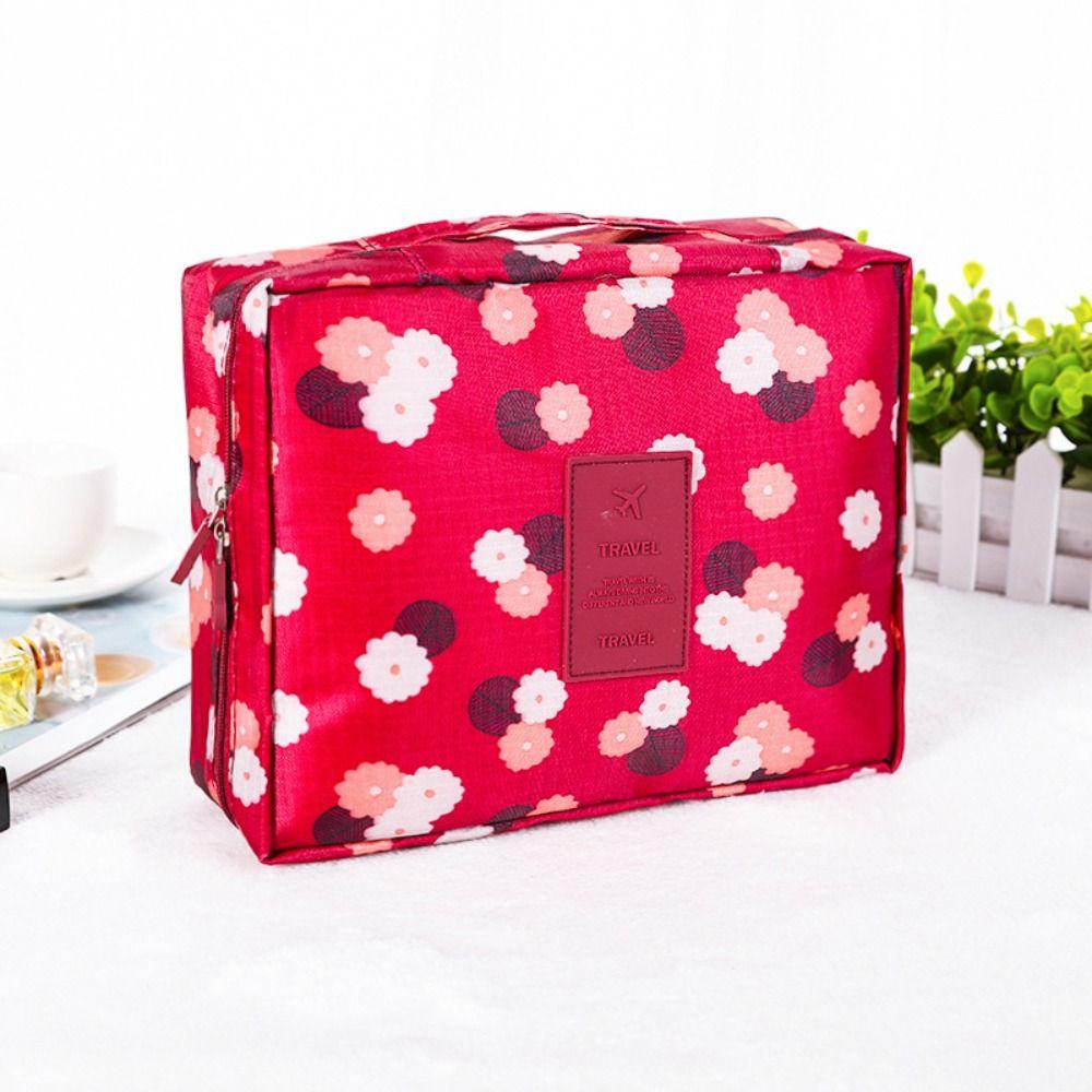 Oxford Cosmetic Bag Toiletry Organizer Make Up Cases Multifunctional Storage Pouch Women