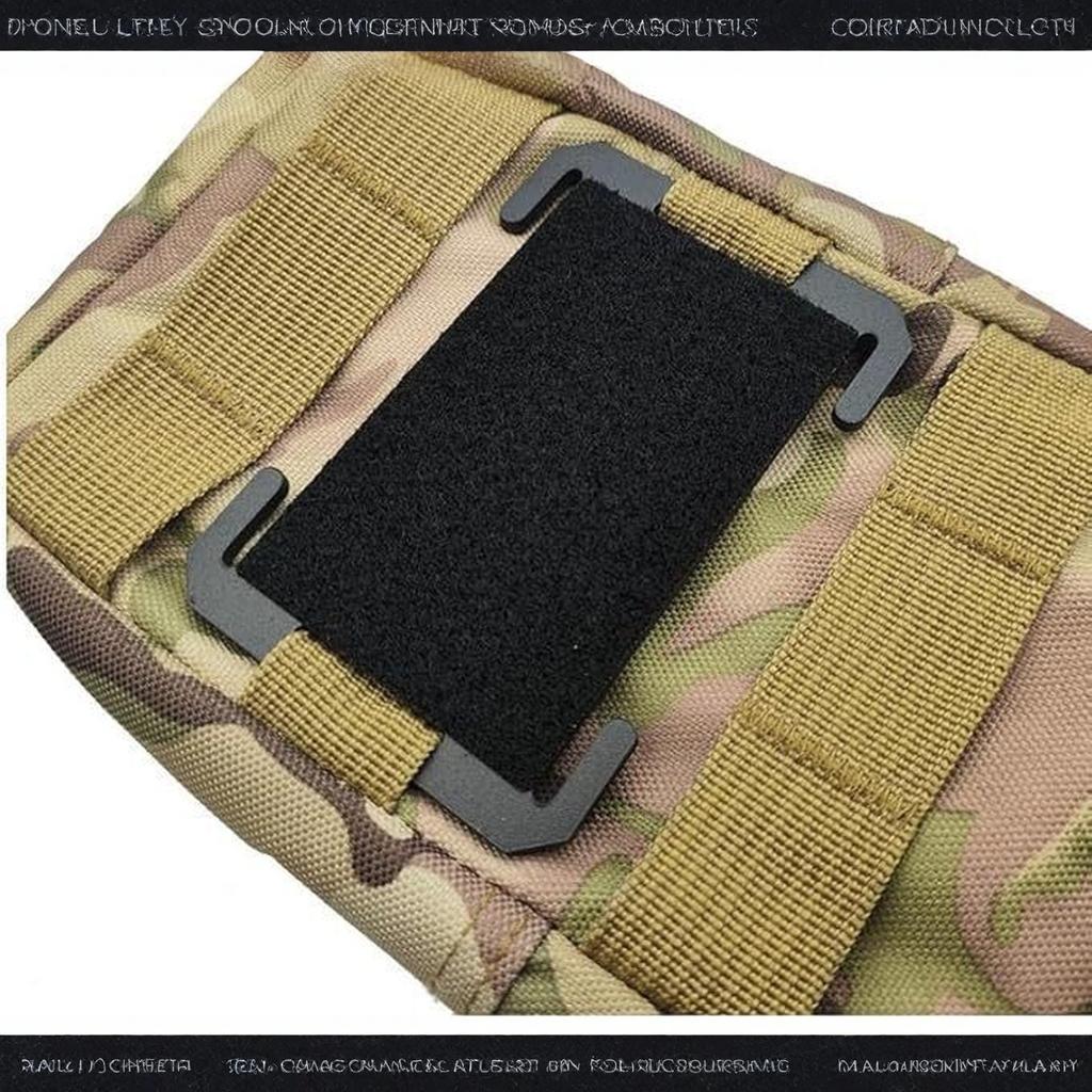 Panel Attachment for Badges Insignias Patches Backpack Panel Patches Board Hook and Clip Tactic Patches Display Board