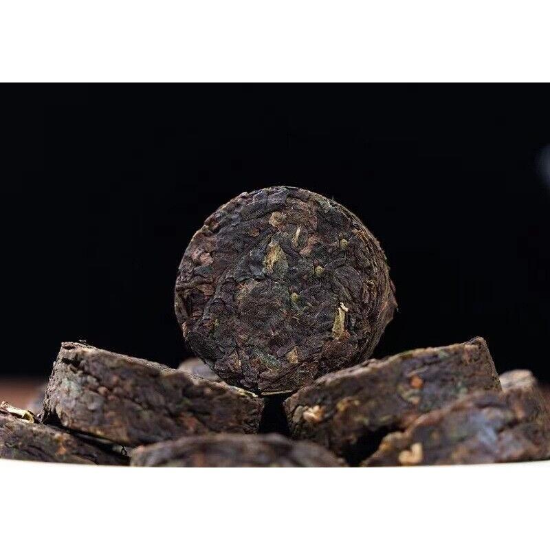 Yunnan Pu'er Tea Glutinous Aroma Xiao Tuo Tea Strong Aroma  Aged Ripe Tea 500G