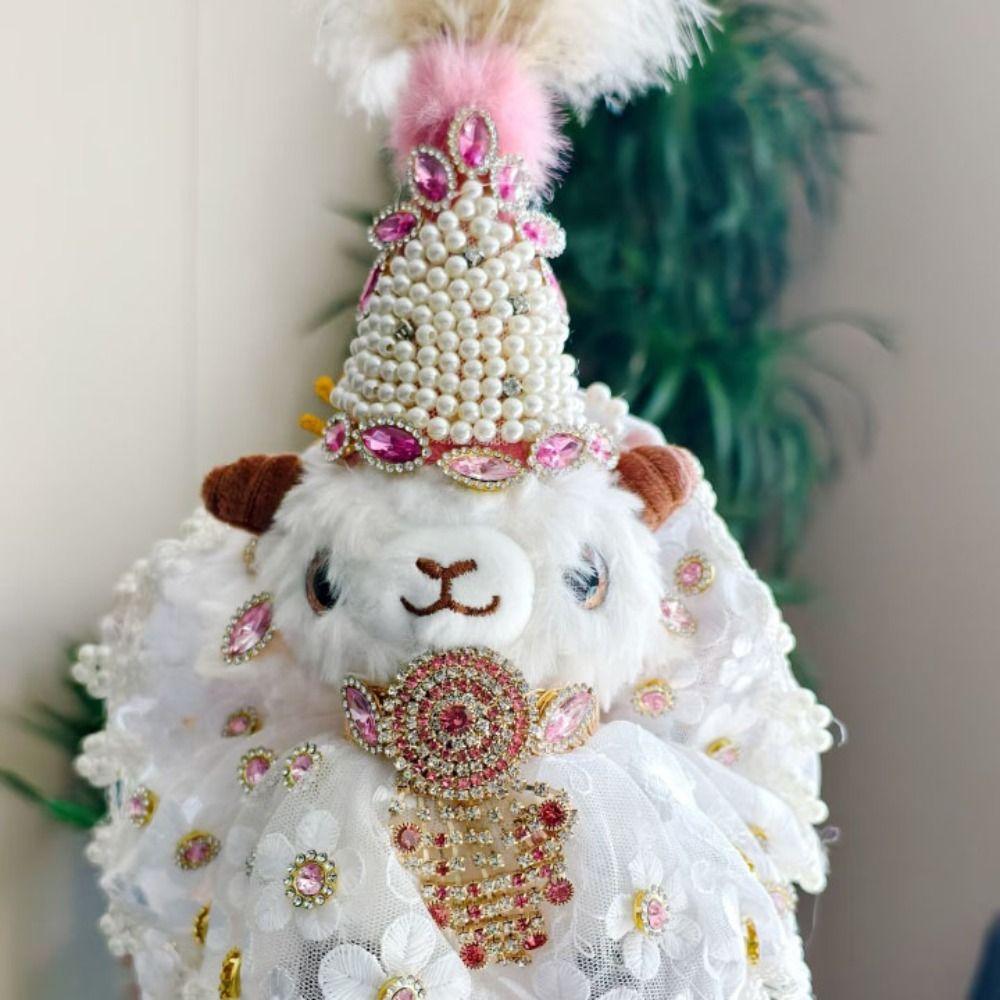 Xinjiang Little Lamb Keychain Bare-faced Sheep Tourist Souvenirs Sheep Keychain Bag Decoration