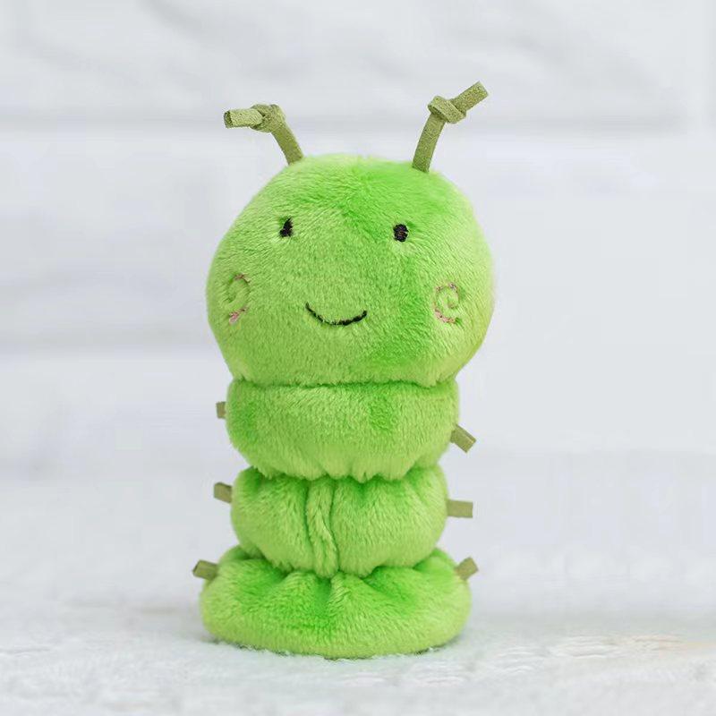 

Kawaii Mini Animal Snail Hand Puppets for Baby Kids Puzzle Caterpillar Worm Butterfly Finger Puppet in the Gardon 9cm