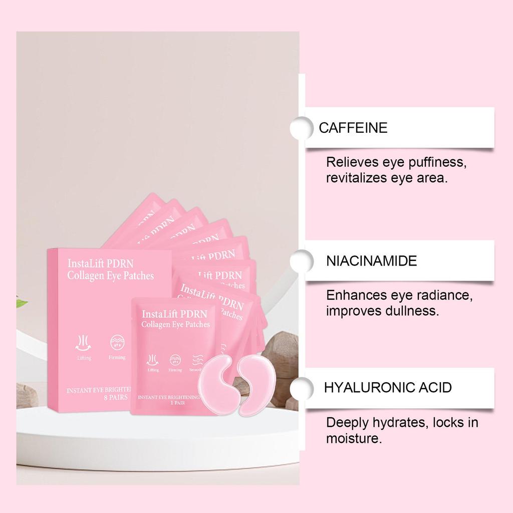 Hydrating Collagen Eye Mask Patches: Gentle Moisturizing and Nourishing for Soft, Rejuvenated Skin