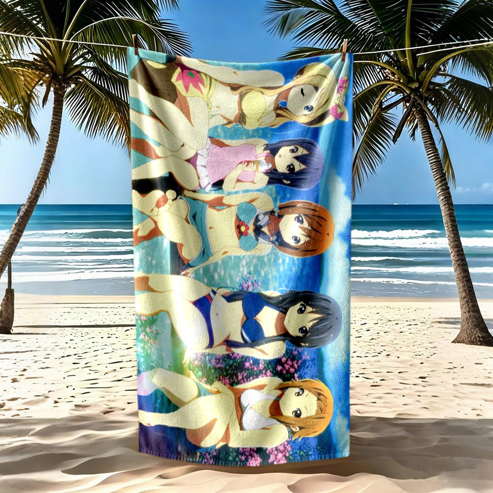Pool Party Beach Towel Soft Durable Quick-Dry Comfortable Lightweight Suitable for Swimming, Gym, Camping, Yoga Vacation