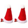 Weihnachts-Deko-Haarspange Neujahrsparty Weihnachtsmannmütze Seitenclip Party-Requisiten