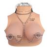QKKQ Choker Leather Collar Nipple Clamp Breast Clip Chain Couples SM Sex Toys for Women Adult Games Erotic Products