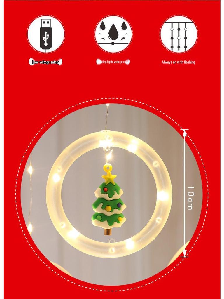 LED String Lights: Round Leather Wire, Christmas Tree Ornaments, Fairy & Icicle Lights for Festive Decor