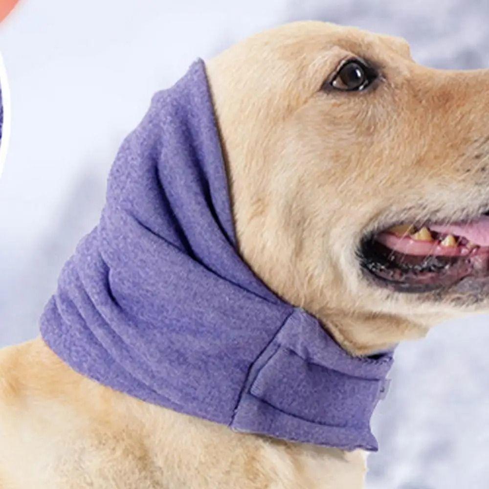 Noise Reduction Dog Calming Earmuff Anti-fright Dog Head Covers Pet Headgear  Hearing Protection