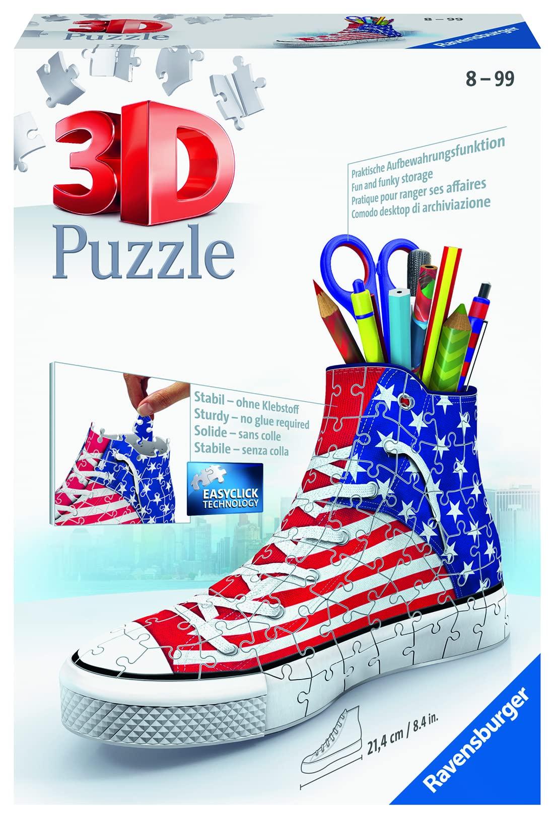 

Ravensburger Ravensburger 3D Puzzle 108 деталей Кроссовки Американский стиль 12549 4