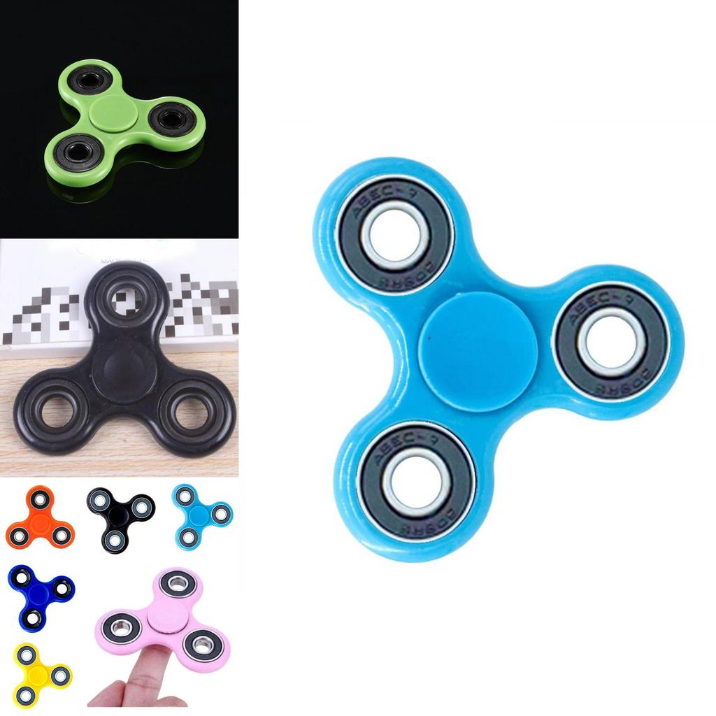 Ceramic Ball Hand Spinner Tri Fidget For Office Desk, Home, School, And Travel