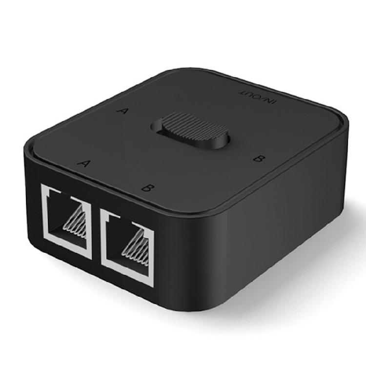 2-Port 10/100/1000Mbps Netzwerk RJ45 LAN CAT6 Netzwerk-Switch für Switch