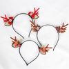 Light Weight Reindeers Antlers Headbands Plastic Hair Decoration For Christmas Parties Costume Accessories