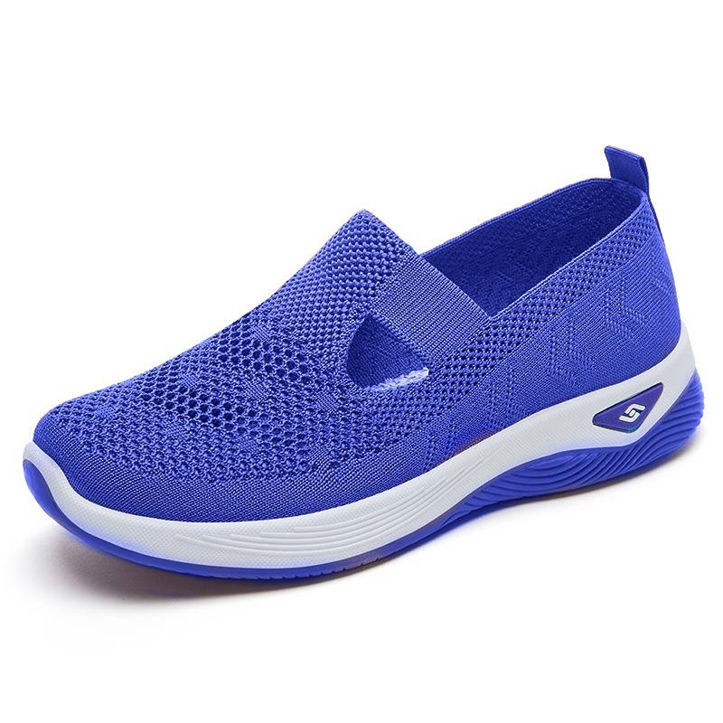 

Shoes women s new large-size casual shoes, one single shoe with soft sole, light mother shoes, breathable and comfortable single shoes 42
