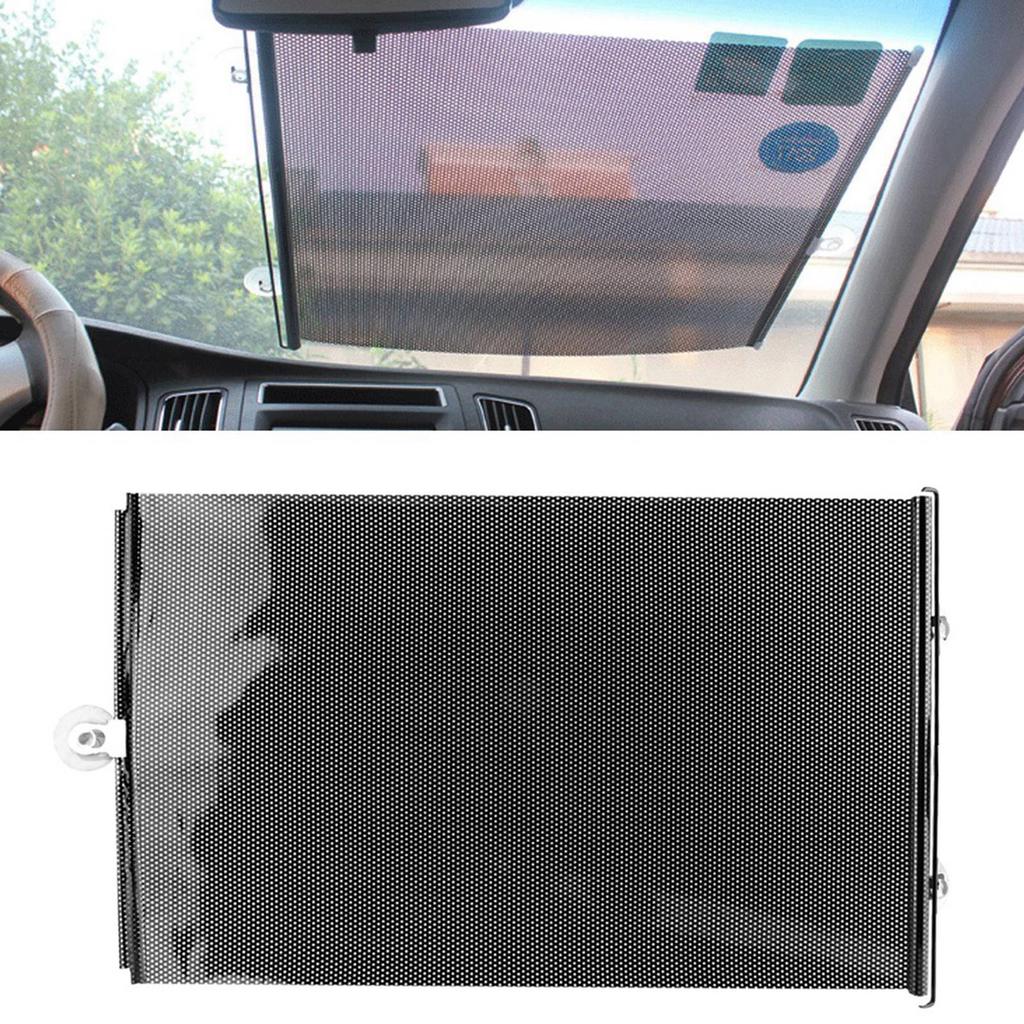 PVC Car Auto Retractable Sunshade Curtain 40*60cm Roll Sun Shade Shield for Side Window