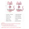 350ml Humidificador Cartoon Katze Usb Luftbefeuchter Ultraschall Leise Farbe Led 3 In 1 Aroma Diffusor Für Home Office Auto
