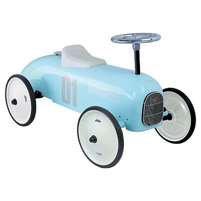 Vilac - Porteur Voiture Vintage Bleu Tendre