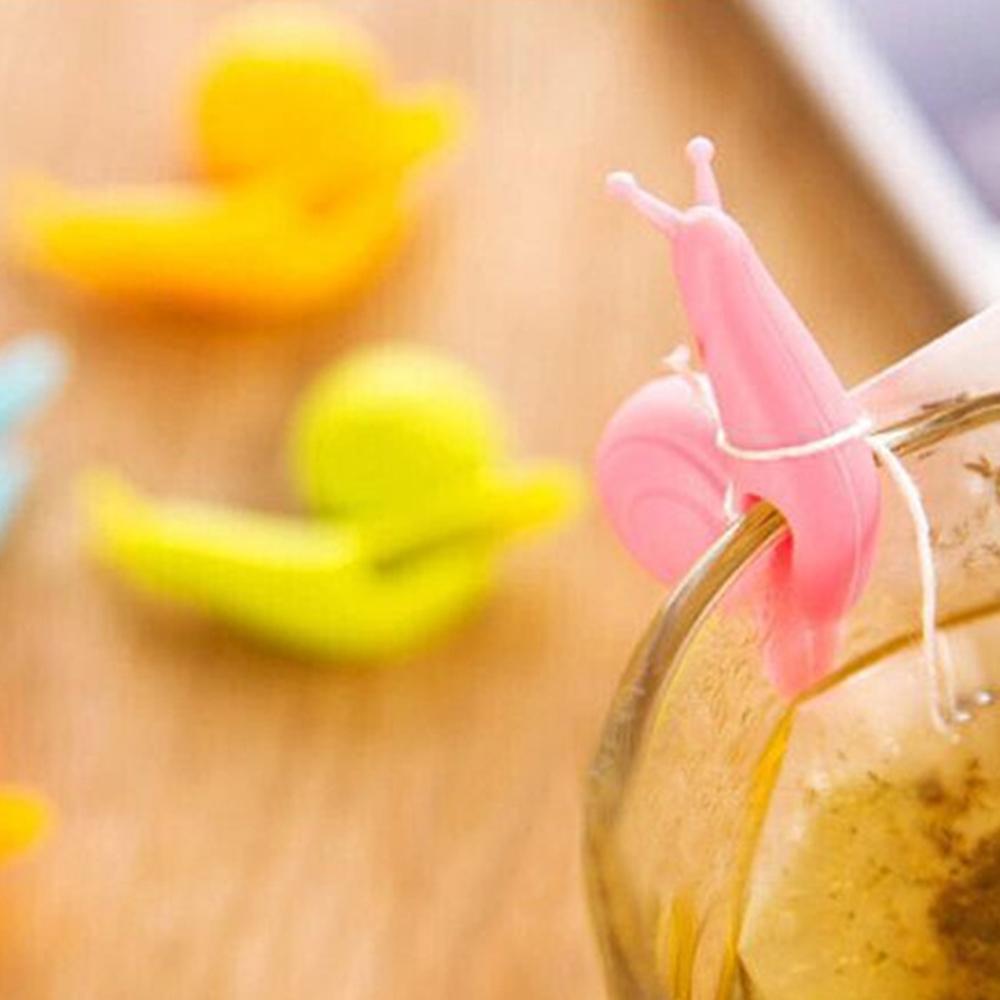 Tea Bag Holder Multi-purpose The Actual Innovative Fashionable Whimsical Popular Snail-shaped Tea Bag Rack Tea Bag Pendant