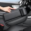 Leather Car Seat Storage Box Cup Holder Car Seat Gap Filler  Phones Container