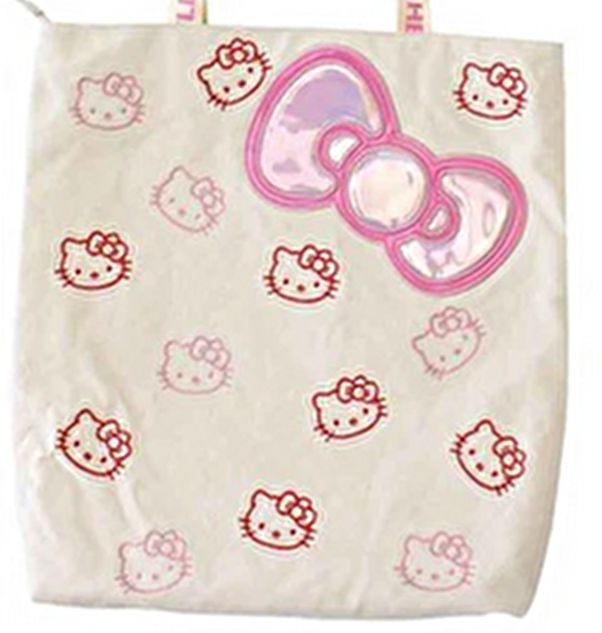 

Yasuda Tsusho KT Блестящая наплечная сумка 2901 Сумка через плечо Hello Kitty (слоновая кость) слоновая кость