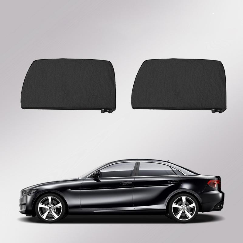 

Car Window Shades Mosquito Net Sun Cover Rear Side Breathable Kids Baby UV Protection Block Mesh Mosquito Repellent Cover