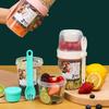 Salad Shaker Cup With Fork Lid Yogurt Cup For Healthy Meals