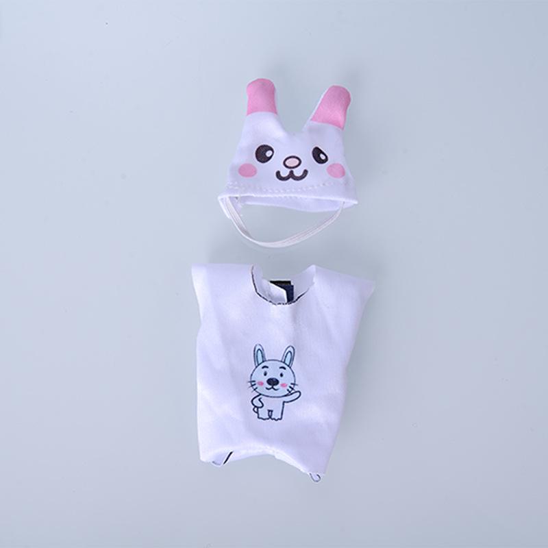 Vinyl Soft Rubber Baby Doll with Clothes - Mini Simulation Toy Doll