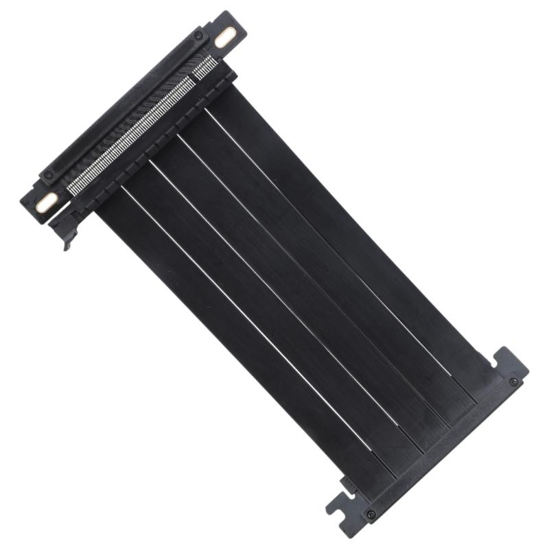 

Gen4.0 PCIe Riser Cable PCI Express 4.0 x16 Double Reverse High Speed GPU Extension Adapter ITX A4 RTX 3090 PC Graphics чорний