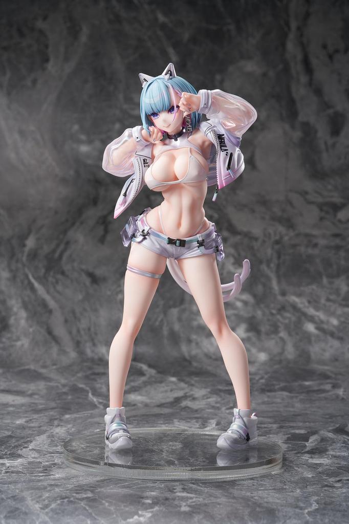 Bibi Buttons Near Future Nekomata Miu Standard Edition Scale PVC ABS Painted Complete Figure 1/6 &