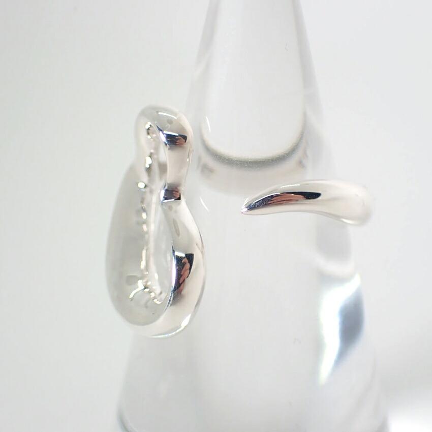 [Used] TIFFANY 925 Open Heart Ring / Size 8 / G455-24